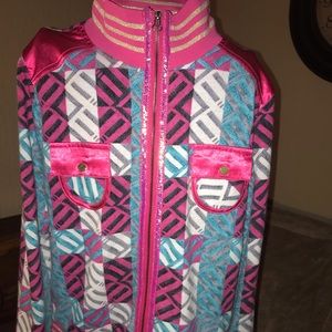 Monte Milano size 2 jacket zip up